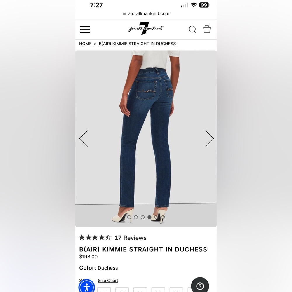 7 for All Mankind jeans - Picture 3 of 9